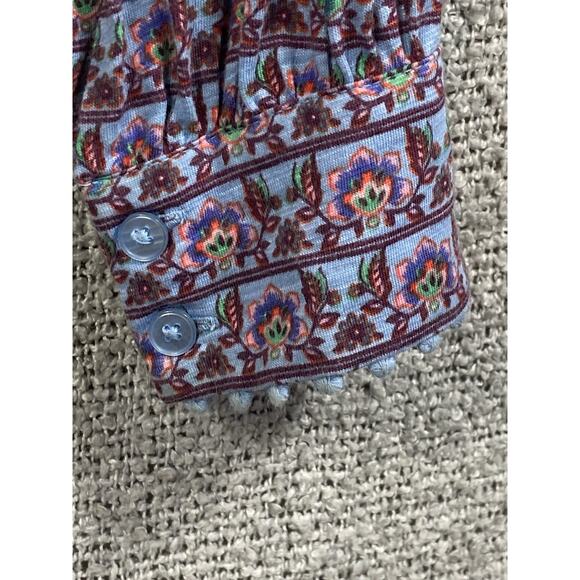 Boden Blouse Floral Fairy Women’s 12 Button Up Boho Cottagecore Maximalism - Picture 8 of 14